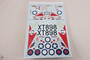 Aeromaster Decals 48 - 557 Smokers RAF & RN Phantoms Pt. 1 - WISE GUYS HOBBIES LLC