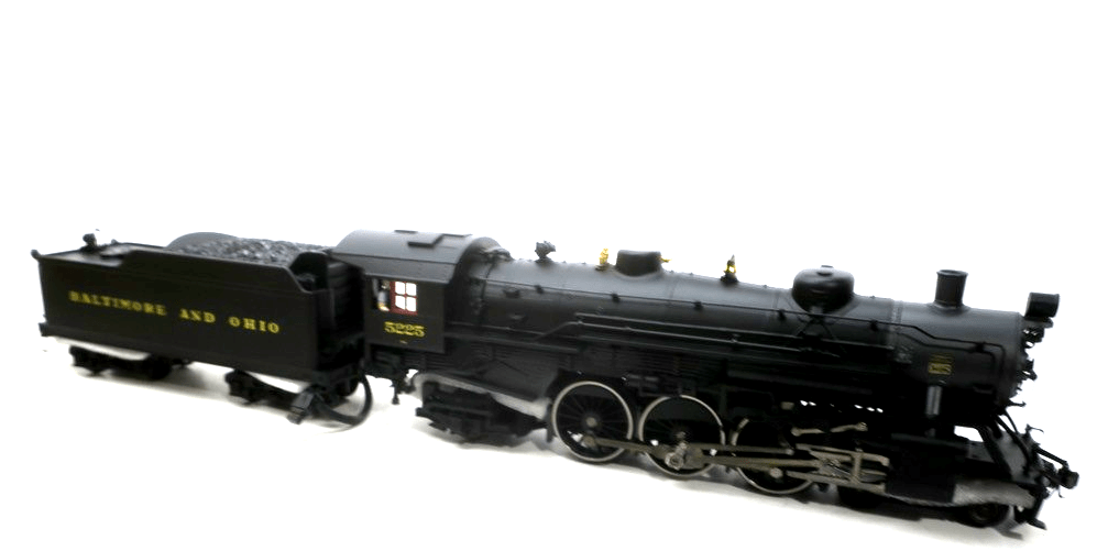 K-Line K3310-5225CC Baltimore & Ohio Pacific Steam Loco & Tender 5225 with TMCC - WISE GUYS HOBBIES LLC