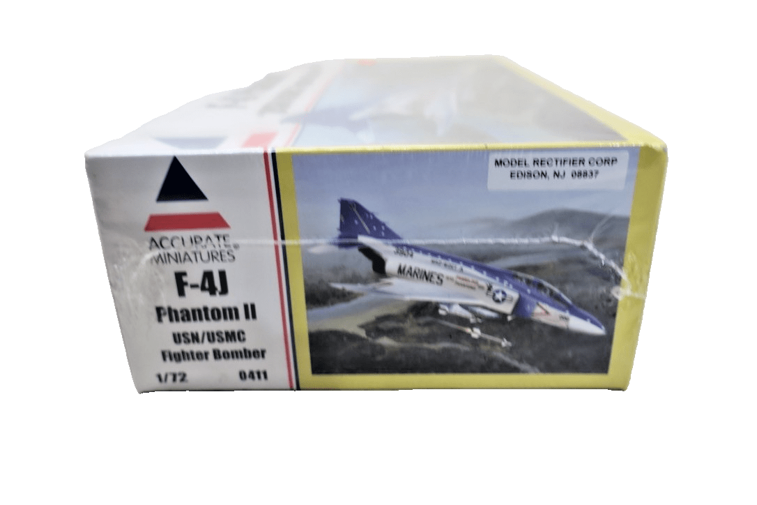 Accurate Miniatures 0411 F4J Phantom II Kit USN/USMC 1:72 Scale Model - WISE GUYS HOBBIES LLC