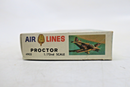 Air Lines 1/72 Proctor Plastic Model Kit