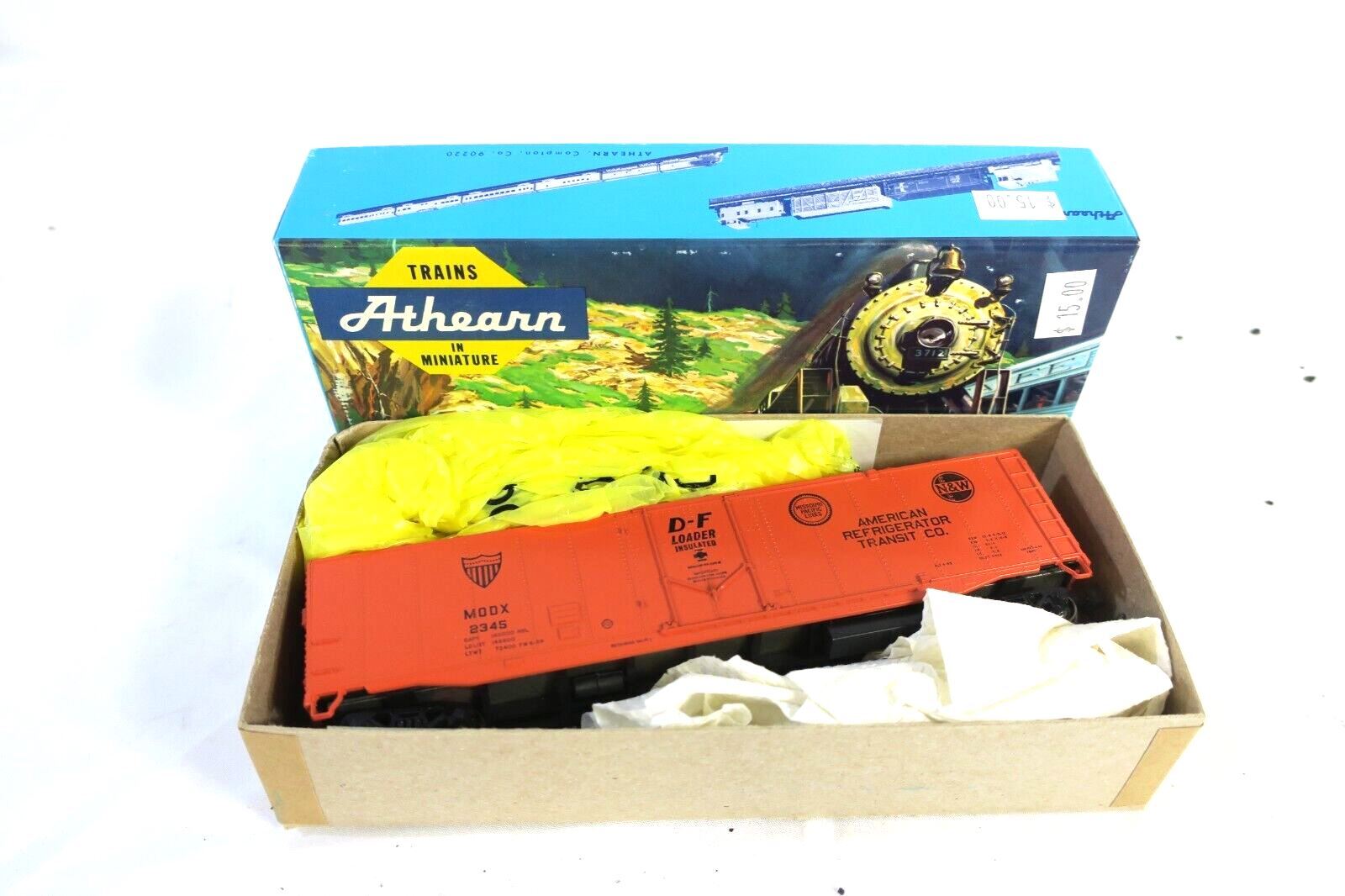Athearn American Refrigerator Transit 40’ Reefer Built Kit 5029 HO Scale - WISE GUYS HOBBIES LLC