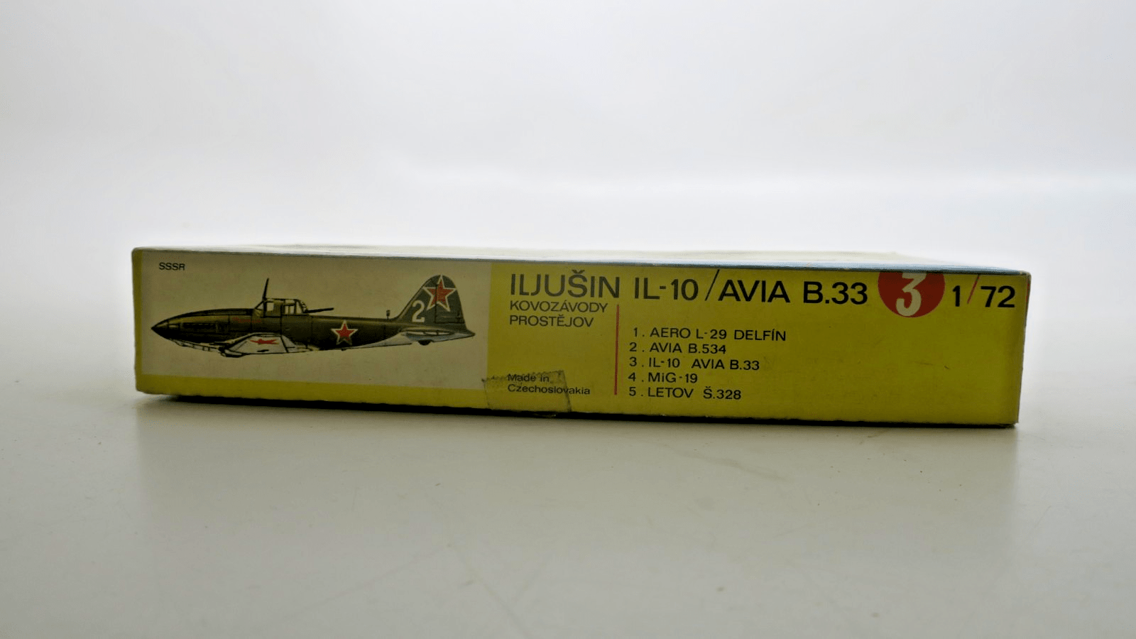 KP 1/72 IL - 10 / Avia B.33 Model Kit 3 - WISE GUYS HOBBIES LLC