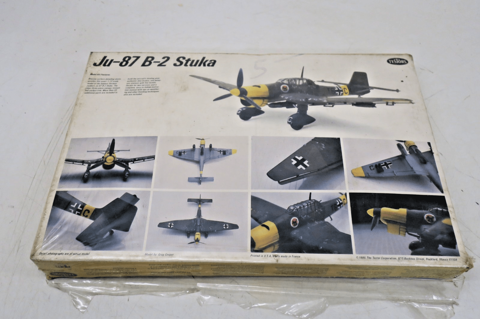 Testors 1/72 Ju - 87 B - 2 Stuka Model Kit 419 - WISE GUYS HOBBIES LLC