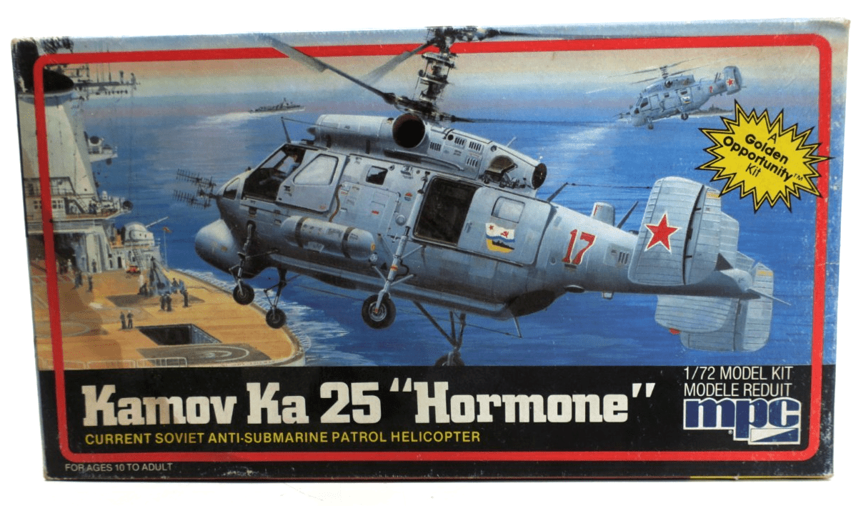 MPC 1/72 Kamov Ka 25 "Hormone" Model Kit 1 - 4214 - WISE GUYS HOBBIES LLC