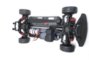Traxxas 4 - Tec 2.0 VXL 1/10 4x4 Touring Car Race Roller Chassis w/ Servo Motor - WISE GUYS HOBBIES LLC