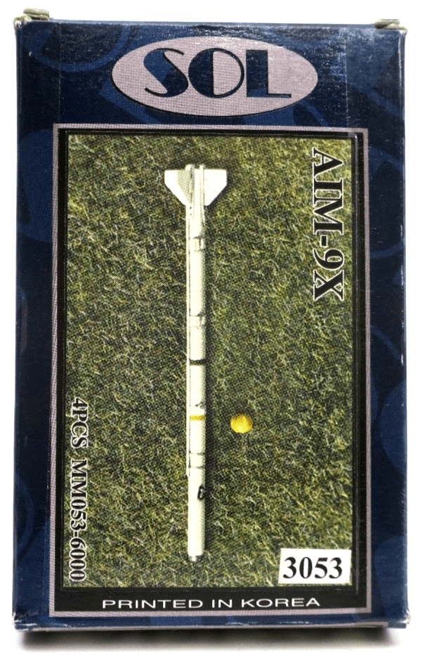 SOL 1/48 AIM - 9X 4 PCS Resin Kit 3053 - WISE GUYS HOBBIES LLC