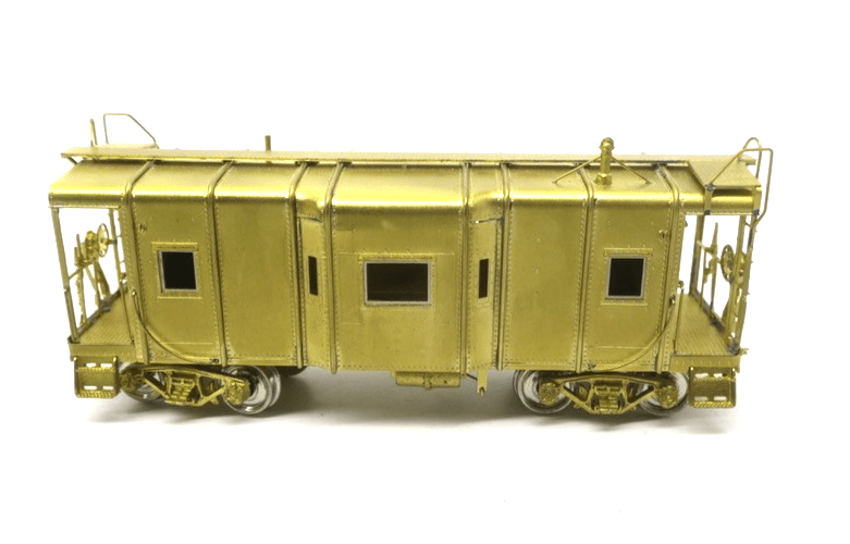 Overland Models HO Scale Brass B&O 'I-5' Bay Window Caboose, OMI-1225 - WISE GUYS HOBBIES LLC