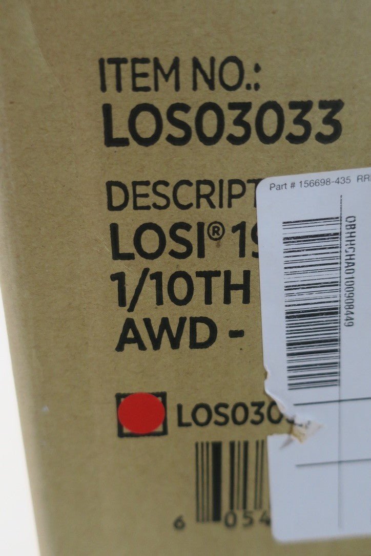 LOSI 1/10 Chevy Camaro V100 2S AWD RTR Brushed Red LOS03033T1 New in Sealed Box - WISE GUYS HOBBIES LLC