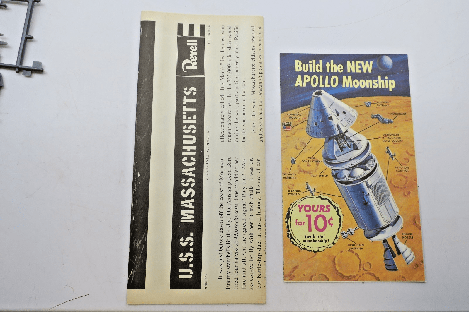 Revell 1/720 Battleship U.S.S. Massachusetts Model Kit H - 485:100 - WISE GUYS HOBBIES LLC