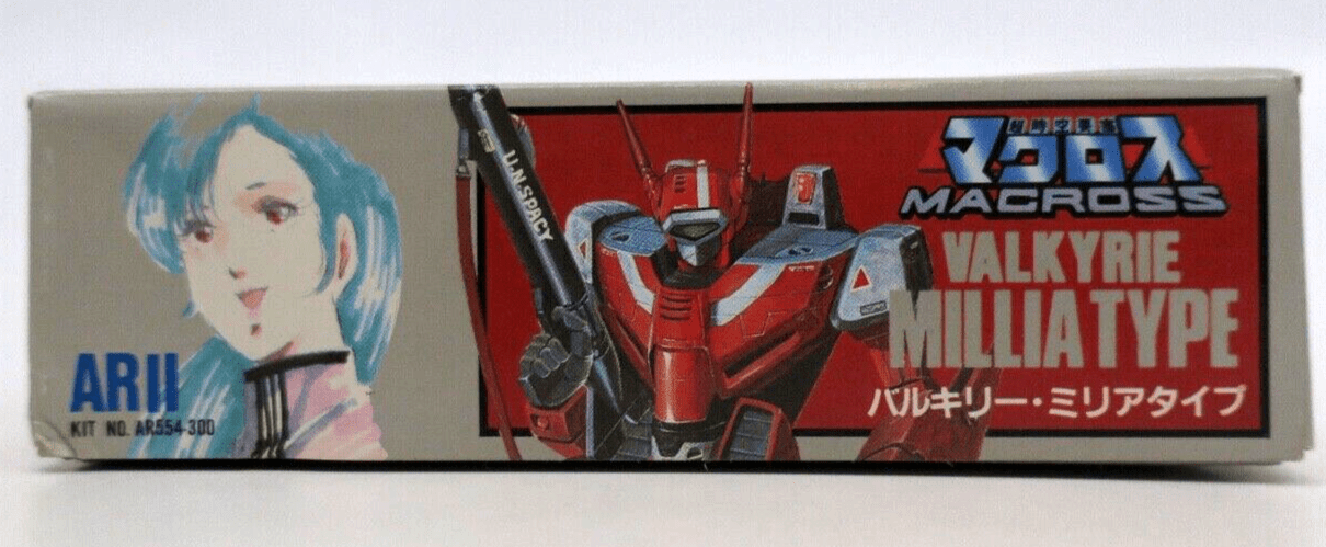Arii Macross 1/100 VF-1J Battroid Valkyrie Milia Type Model Kit - WISE GUYS HOBBIES LLC