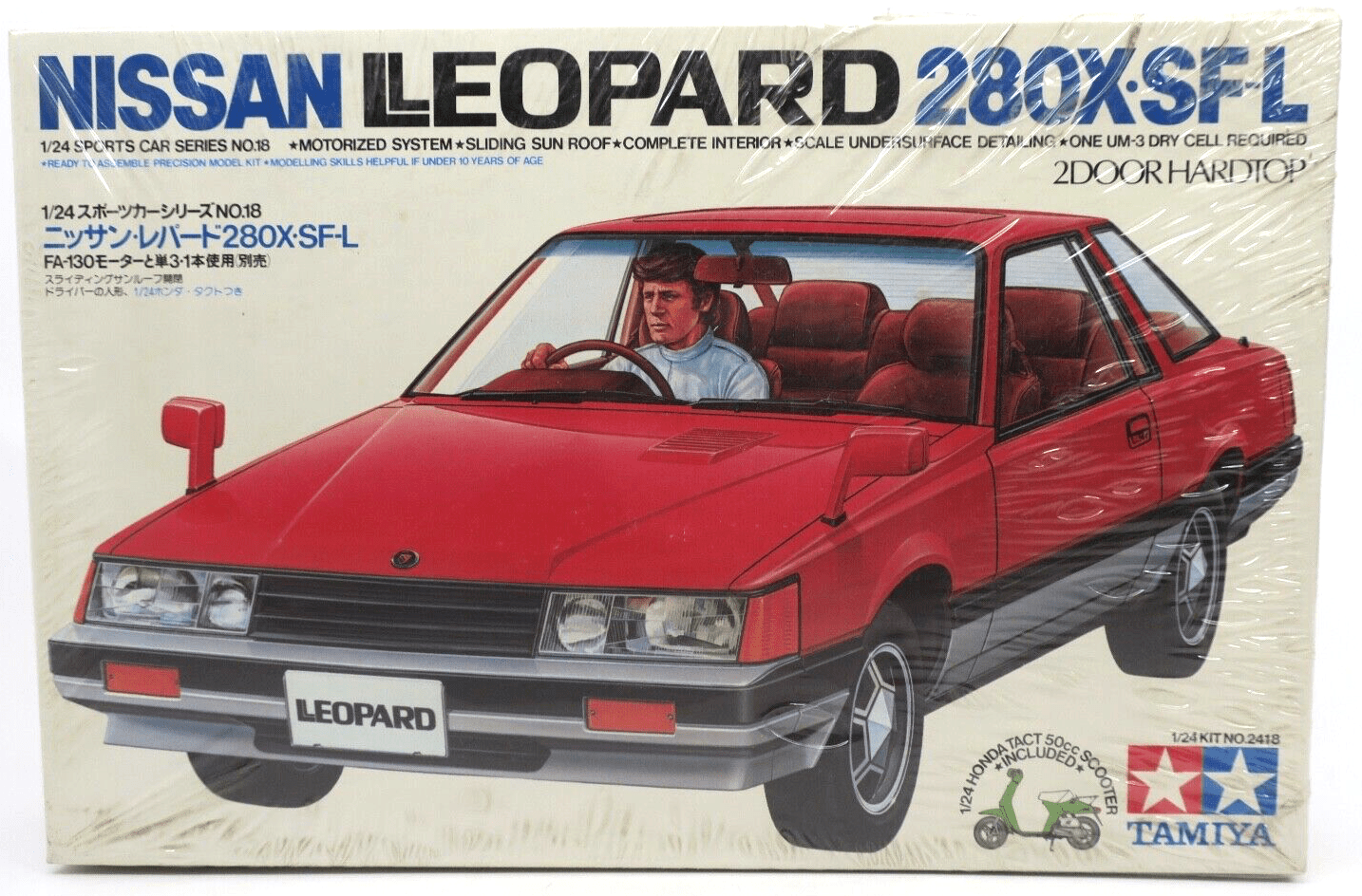 Tamiya 1/24 Nissan Leopard 280X-SF-L Model Kit - WISE GUYS HOBBIES LLC