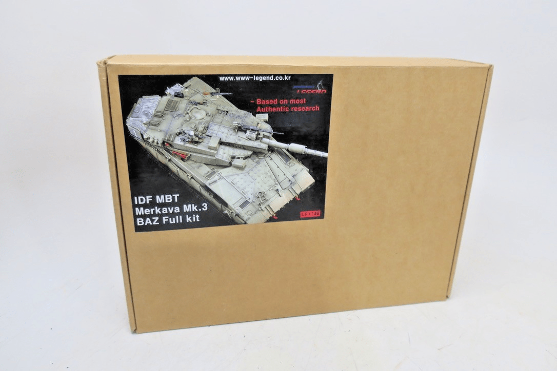 Legend Productions 1/35 IDF MBT Merkava Mk.III BAZ (Barak Zoher) Full kit LF1146 - WISE GUYS HOBBIES LLC