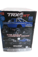 Traxxas TRX 98044 1 BLUE Ford F150 4x4 Monster Truck Blue 1:18 TRX - 4MT - WISE GUYS HOBBIES LLC