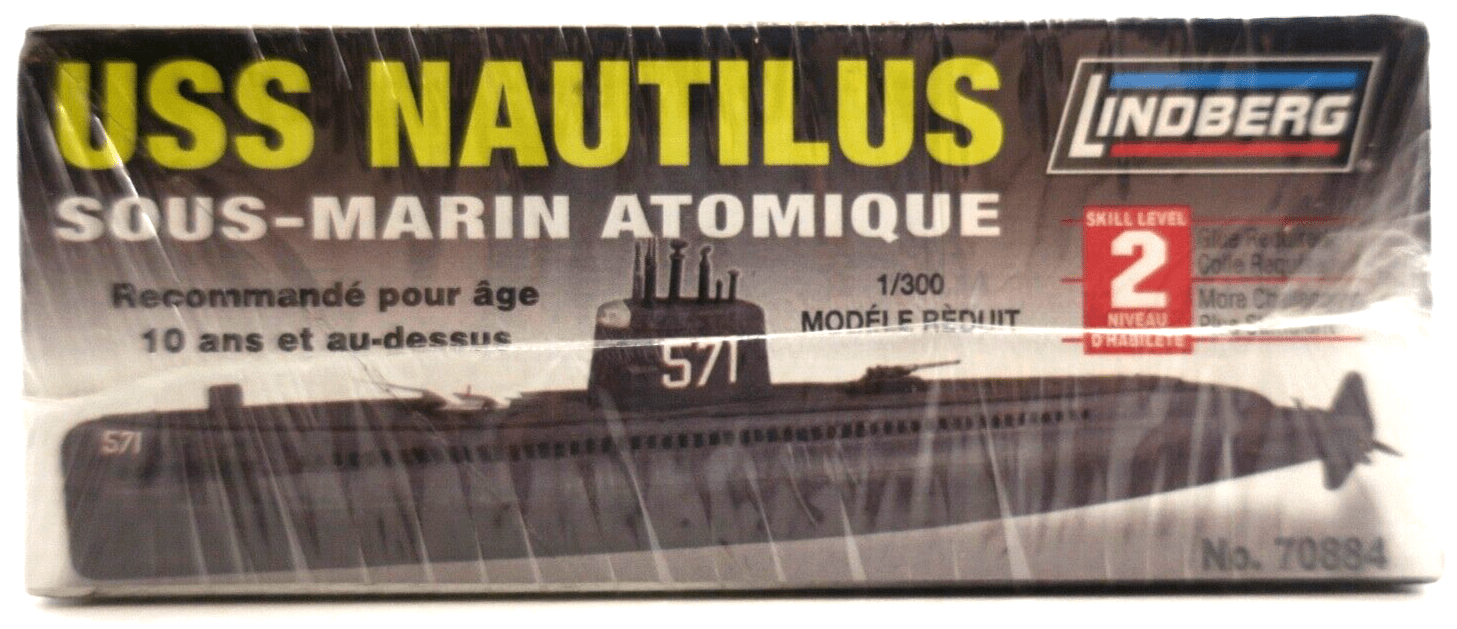 Lindberg 1/300 USS Nautilus Model kit - WISE GUYS HOBBIES LLC