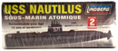 Lindberg 1/300 USS Nautilus Model kit