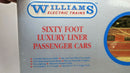 Williams "O-31" Gauge 60' luxury liner passenger car Southern Pacific Daylight 