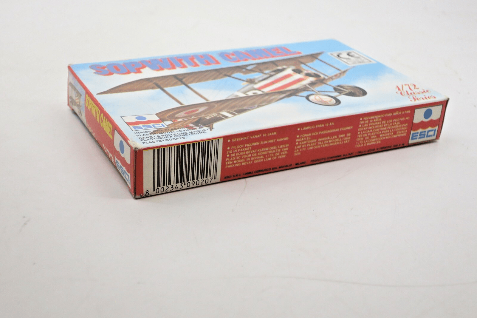 ESCI Classic Series 1/72 Sopwith Camel Model Kit - WISE GUYS HOBBIES LLC
