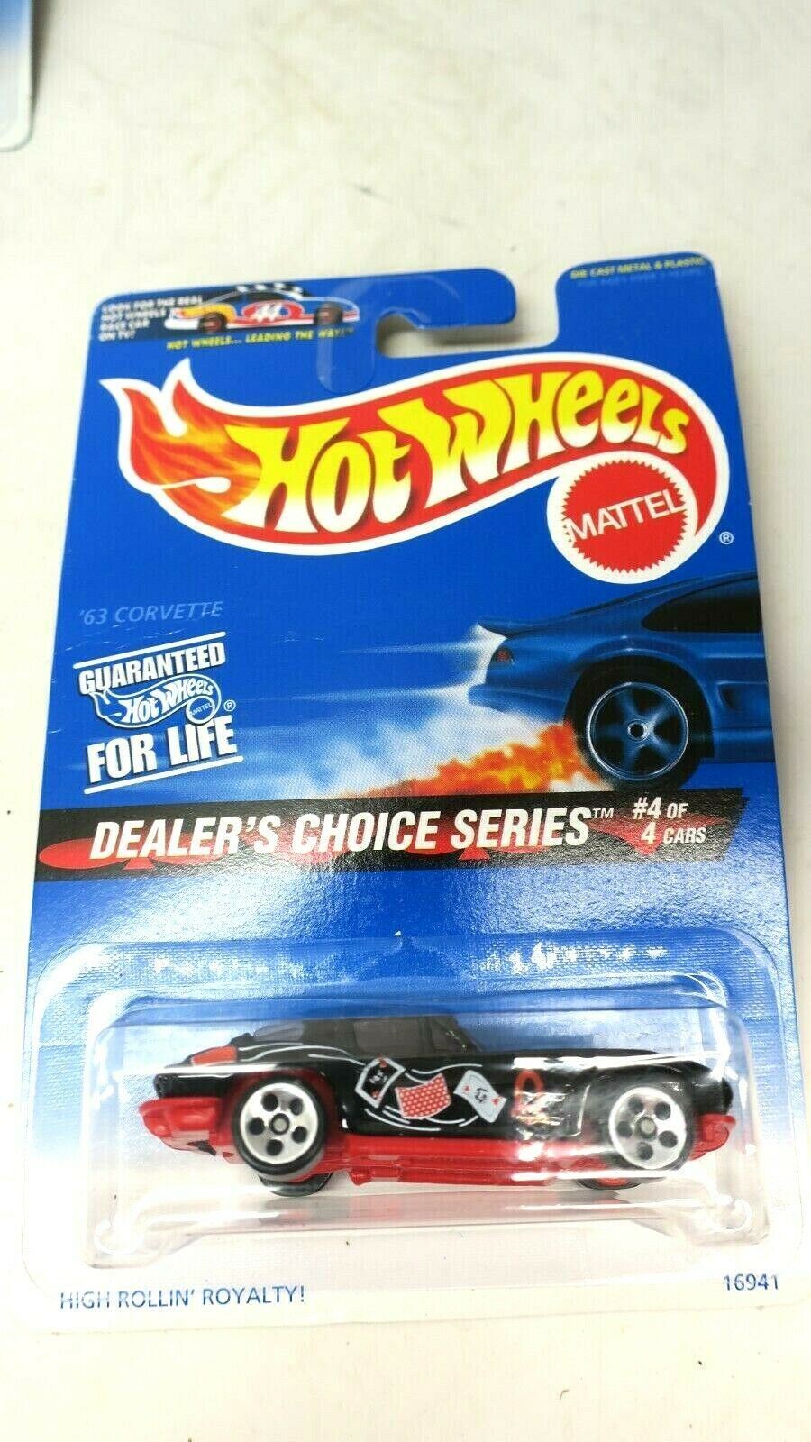 DEALER'S CHOICE SERIES, 1997 Hot Wheels COMPLETE 4 CAR SET, 1:64 - WISE GUYS HOBBIES LLC