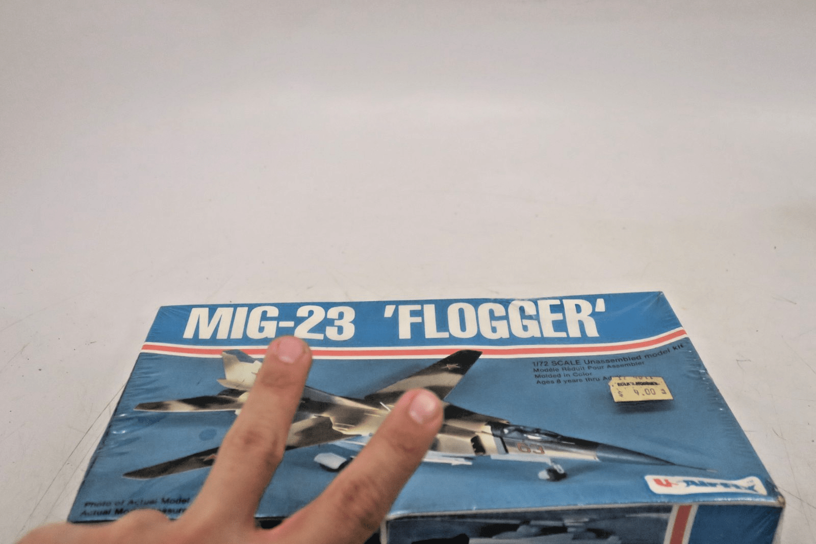 Airfix 1/72 MIG - 23 'Flogger' Model Kit 4011 SEALED - WISE GUYS HOBBIES LLC