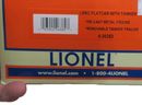 Lionel O Gauge 6 - 26382 LRRC Flatcar with Tanker 26382 - WISE GUYS HOBBIES LLC
