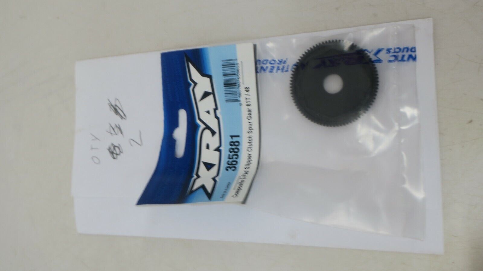 XRAY 365881 COMPOSITE 3-PAD SLIPPER CLUTCH SPUR GEAR 81T / 48R - WISE GUYS HOBBIES LLC