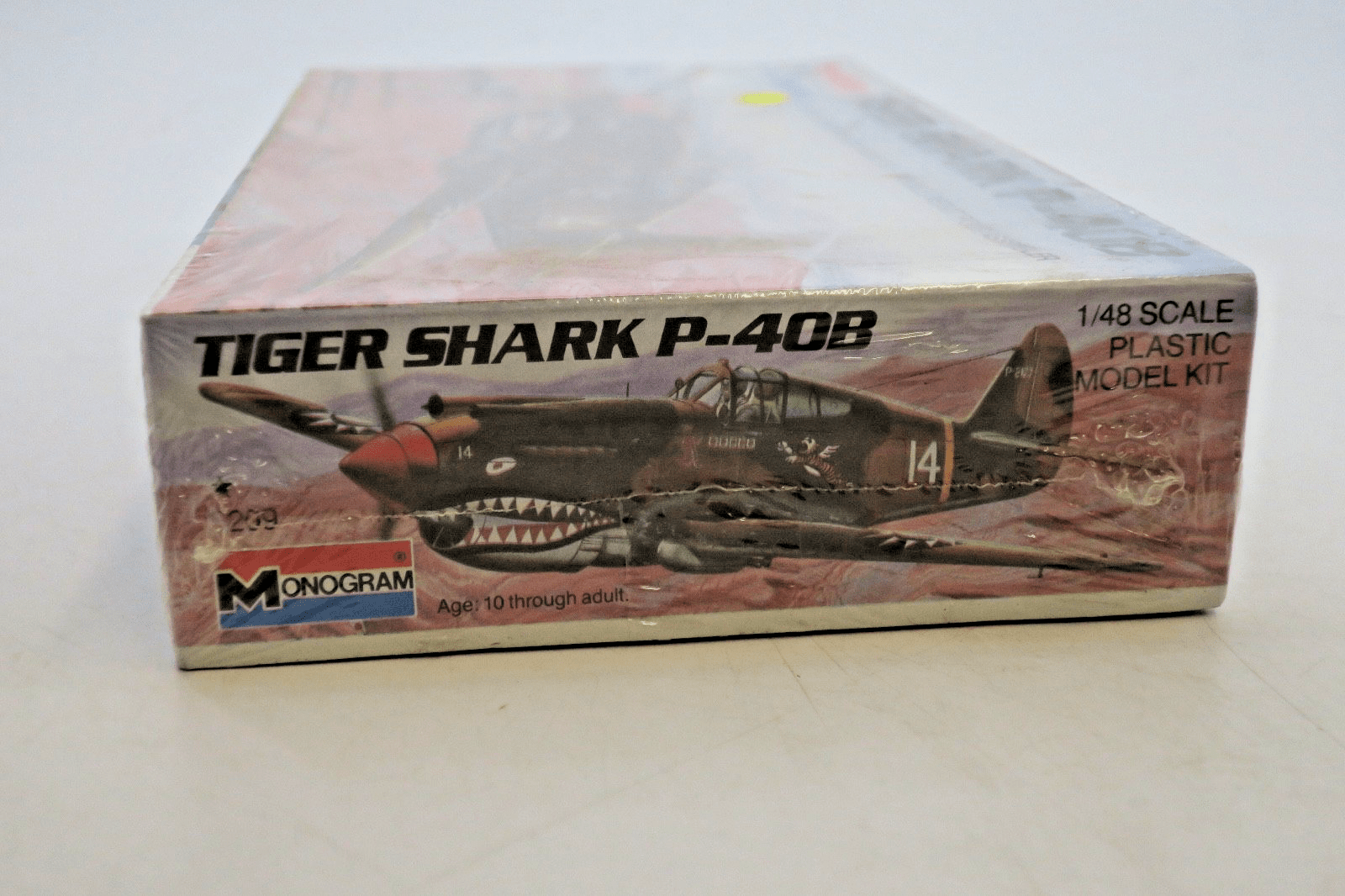 Monogram 1/48 Tiger Shark P-40B Model Kit - WISE GUYS HOBBIES LLC