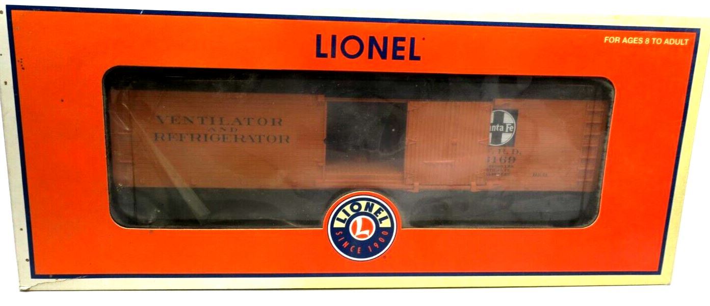 LIONEL 6-26169 SANTA FE WOOD-SIDED REEFER CAR MIB/NEW - WISE GUYS HOBBIES LLC