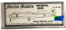 Merlin Models 1/72 Heinkel 162B Model Kit