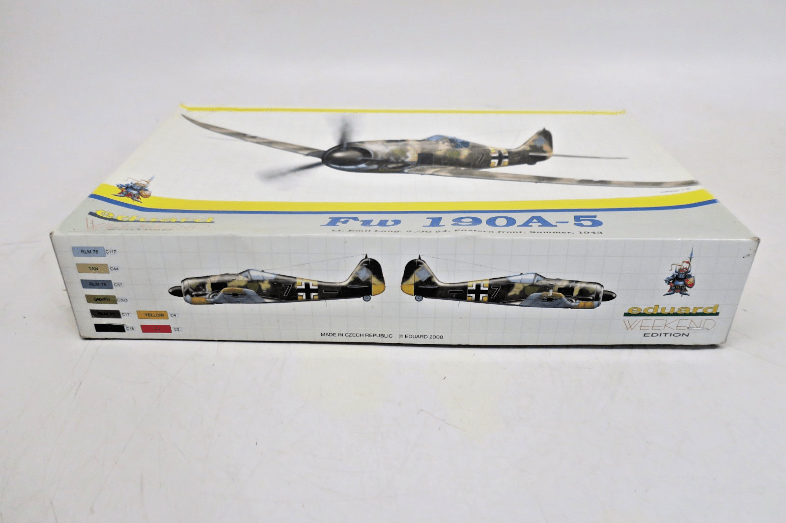 Eduard 1/48 Fw 190 A - 5 Model Kit 8430 - WISE GUYS HOBBIES LLC