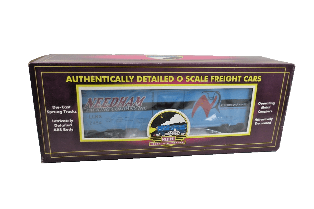 MTH MT - 9401L Needham Packing Company Refrigerator Car - WISE GUYS HOBBIES LLC