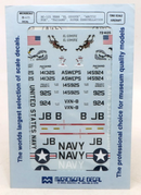 Microscale Decal 1/72 NC-121 VXN8 "El Coyote" "Arctic Fox" Decals
