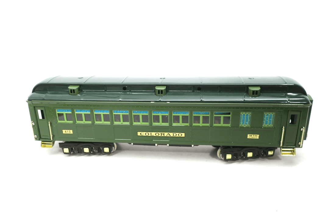 MTH STANDARD GAUGE 10-1078B STATE CAR COACH "COLORADO" 413 PASSENGER CAR - WISE GUYS HOBBIES LLC