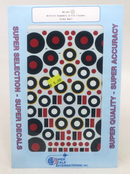 Super Scale International 1/48 British Roundels & Fin Flashes Decals