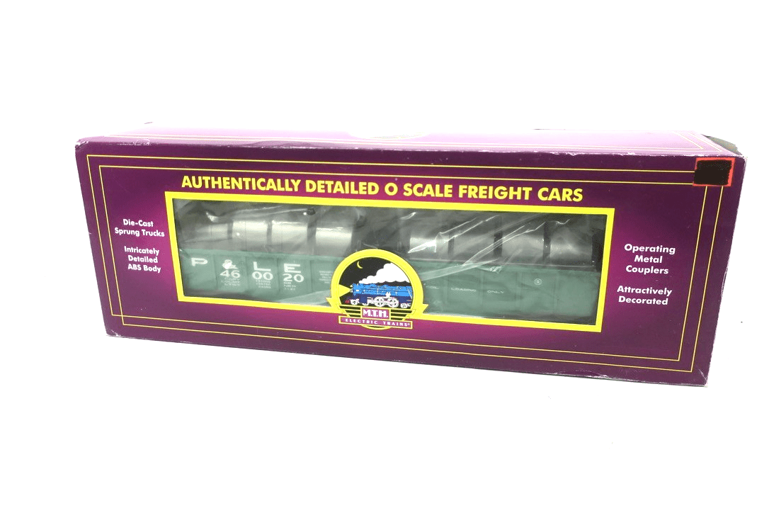 MTH PREMIER PITTSBURGH & LAKE ERIE GONDOLA CAR COIL STEEL LOAD 20-98844 O SCALE - WISE GUYS HOBBIES LLC