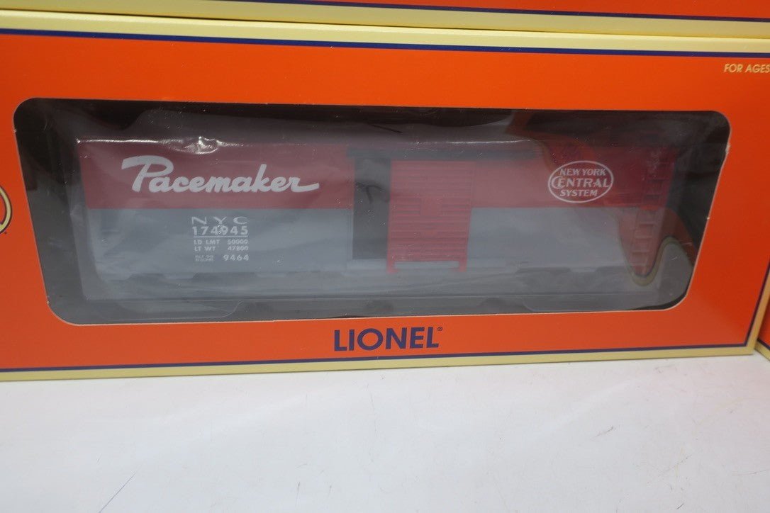 Lionel 6-17246 O Gauge New York Central Pacemaker 4-Car Freight Set - WISE GUYS HOBBIES LLC