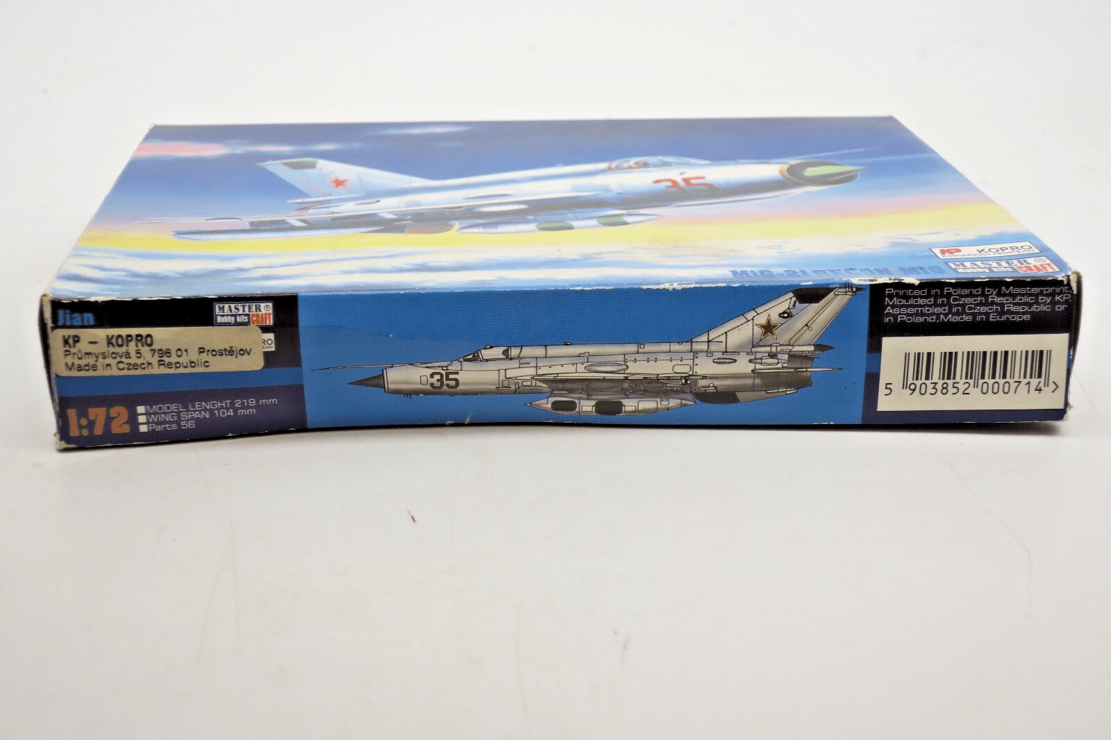 Master Craft 1/72 MiG-21 Recon MiG Model Kit - WISE GUYS HOBBIES LLC