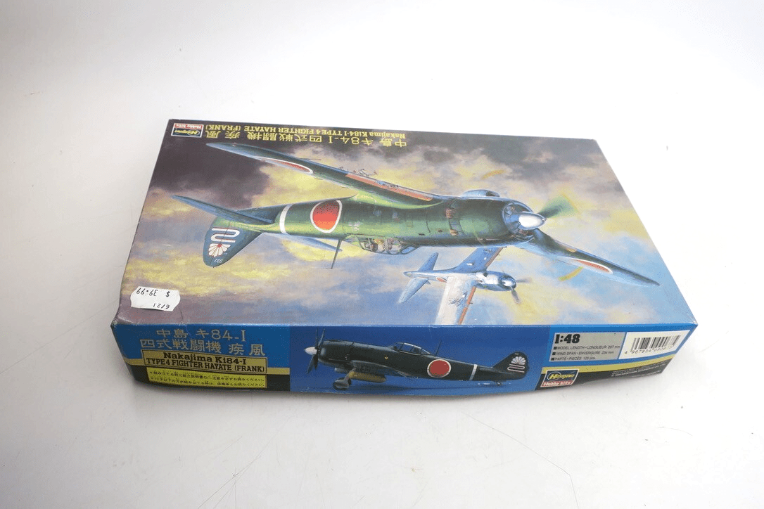 Hasegawa 1/48 Japanese Ki-84 Type 4 Fighter Hayate (Frank) JT67 09067 - WISE GUYS HOBBIES LLC