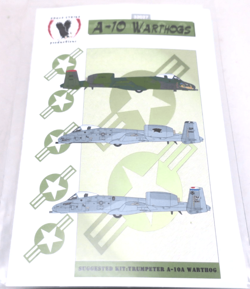 Eagle Strike 32027 A - 10 Warthogs - WISE GUYS HOBBIES LLC