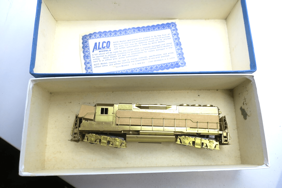 Alco Models HO GP-40L Brass Locomotive Dynamic Brakes - WISE GUYS HOBBIES LLC