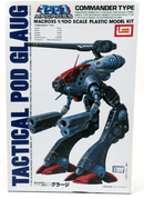 Rare Vintage Imai Macross 1/100 Tactical Pod Glaug Model Kit White Box 4 - WISE GUYS HOBBIES LLC
