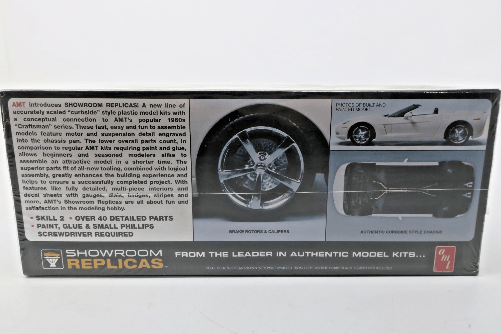 AMT 1/25 2010 Chevy Corvette Convertible Plastic Model Kit AMT-677 SEALED - WISE GUYS HOBBIES LLC