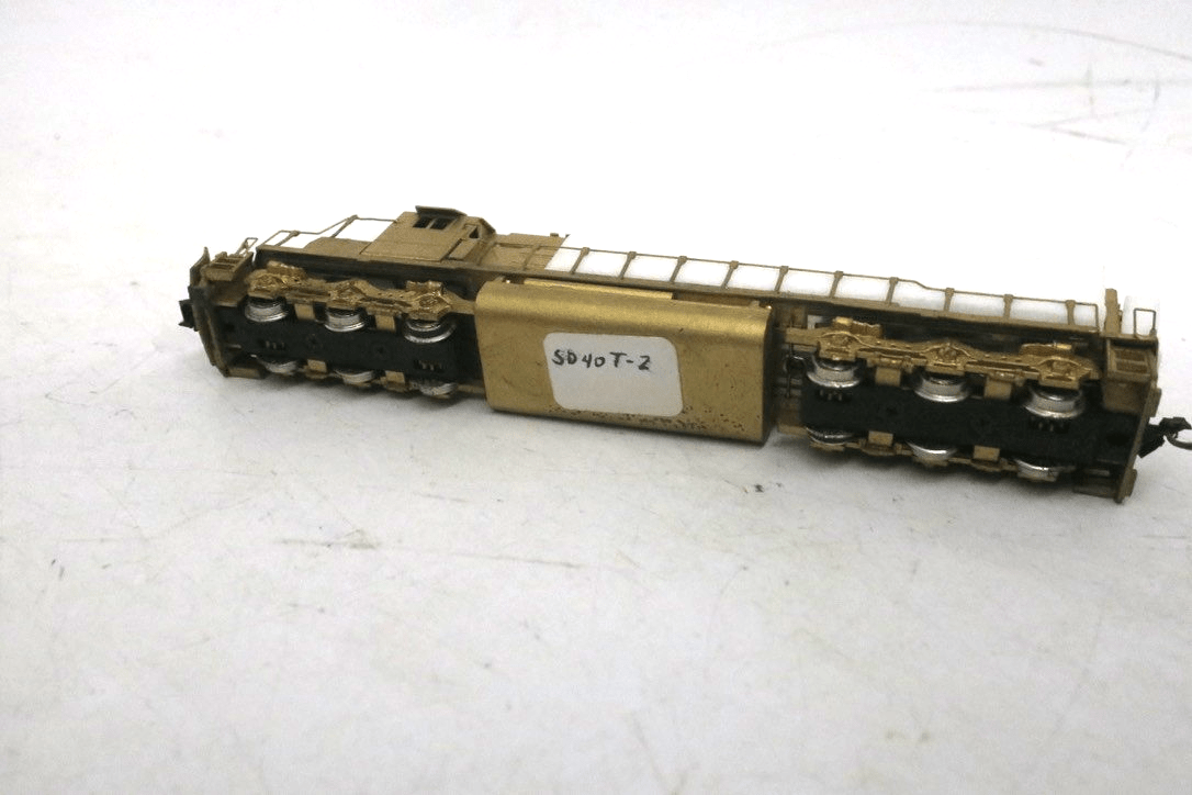 Key N Scale Brass SD-40-T2 Tunnel D&RGW Diesel Locomotive - WISE GUYS HOBBIES LLC