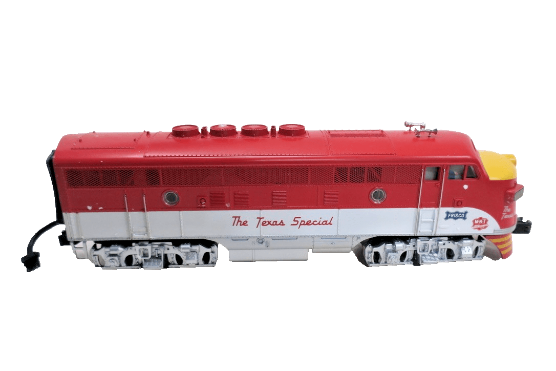 MTH O Scale Premier EMD F - 3 AA Diesel Set Texas Special MT - 2084LP 3 Rail - WISE GUYS HOBBIES LLC