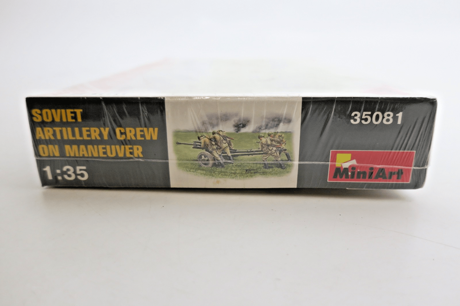 MiniArt 1/35 Soviet Artillery Crew On Maneuver Model Kit - WISE GUYS HOBBIES LLC