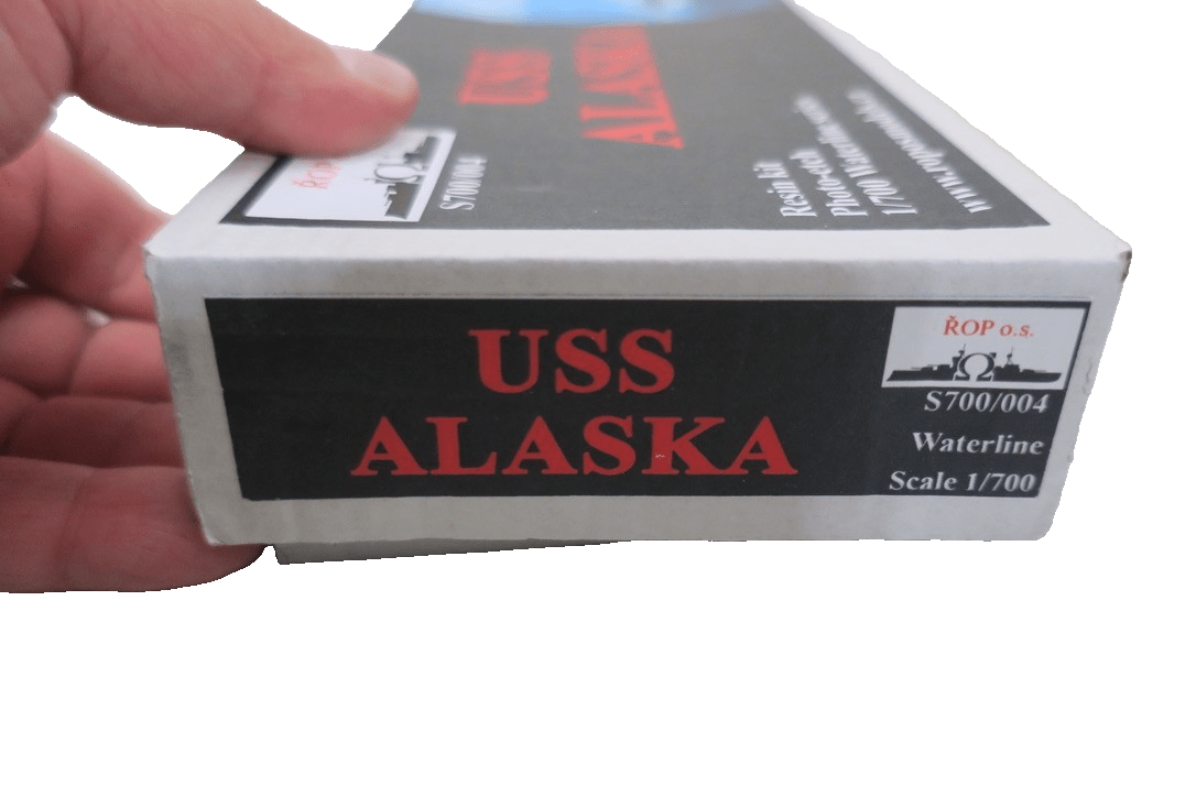 Samek Models 1:700 USS ALASKA Waterline Series Model Resin Kit S700/004 - WISE GUYS HOBBIES LLC