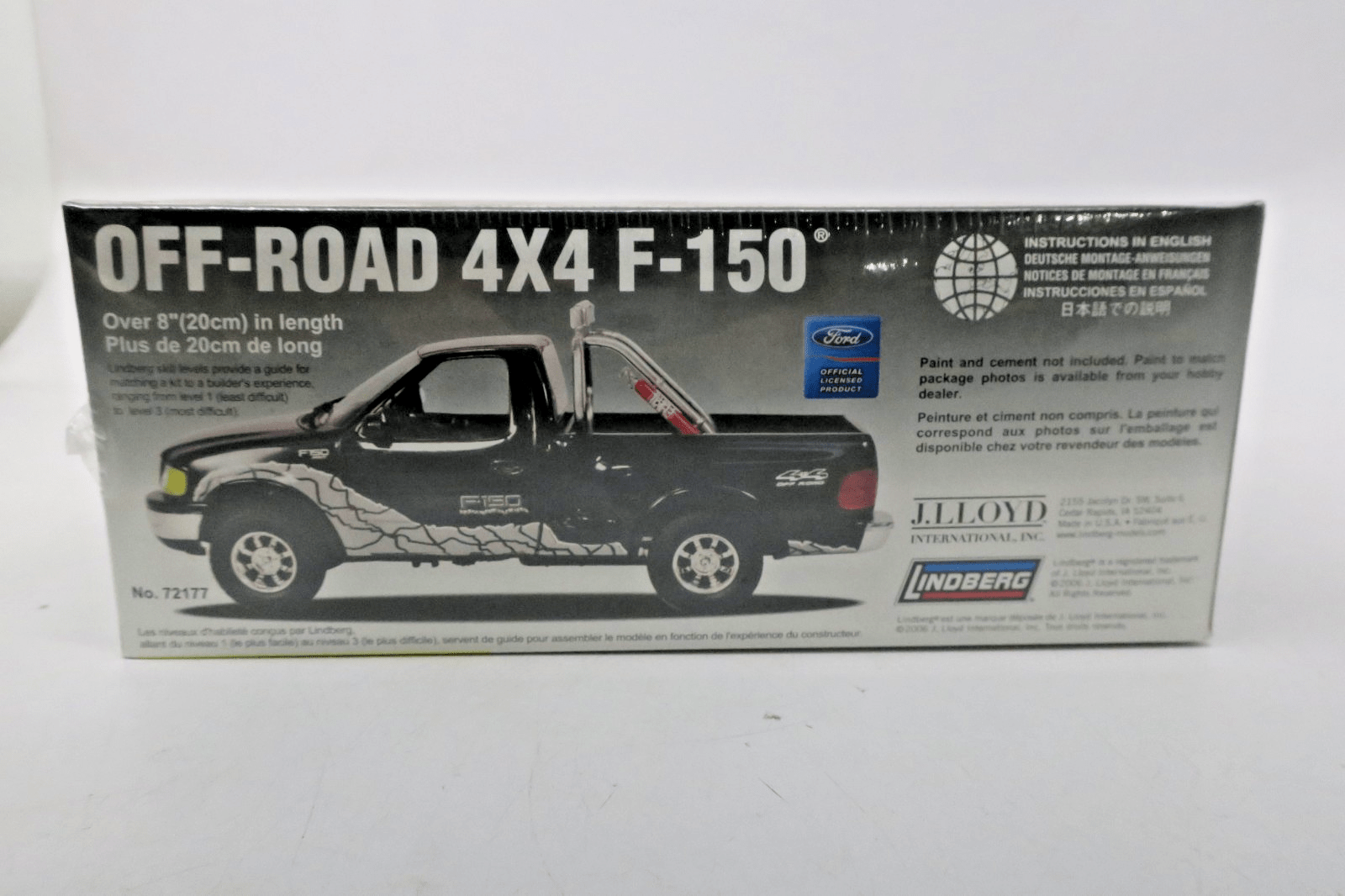 Lindberg 1/25 Off-Road 4X4 F-150 Plastic Model Kit 72177 SEALED - WISE GUYS HOBBIES LLC