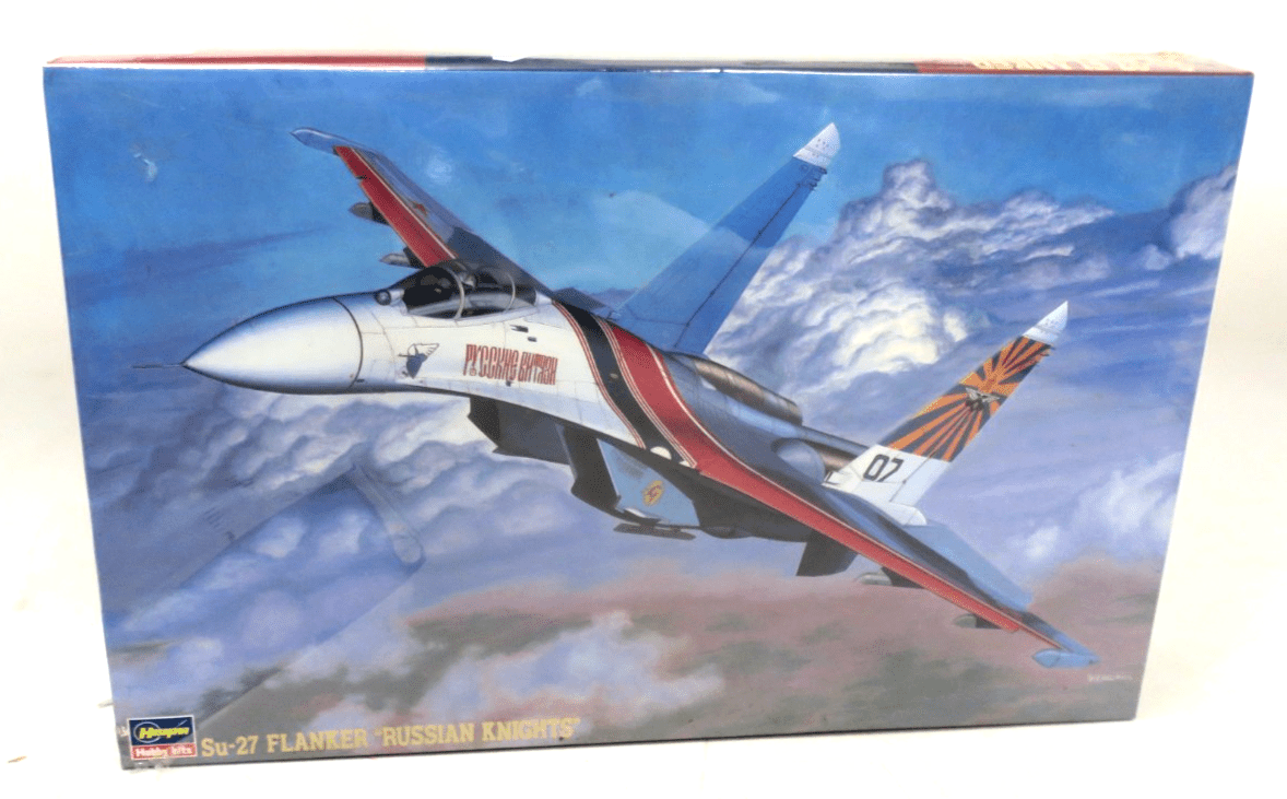 Hasegawa 1/72 Su - 27 Flanker "Russian Knights" Model Kit 51570 SEALED - WISE GUYS HOBBIES LLC