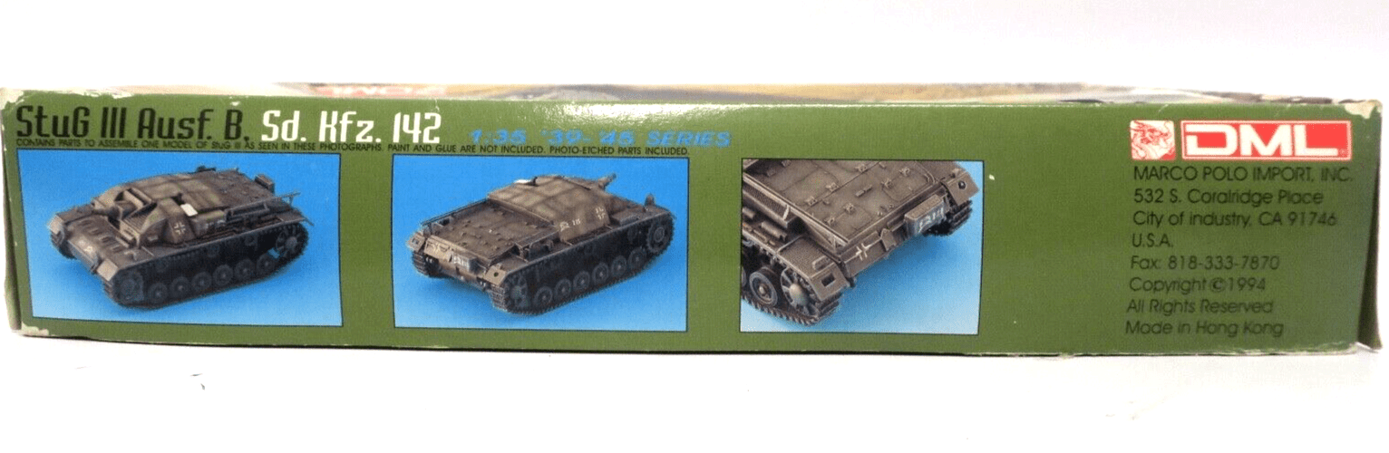 Dragon 1/35 Sturmgeschutz II Ausf. B. Sd. Kfz. 142 Model Kit - WISE GUYS HOBBIES LLC
