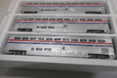 MTH 20 - 6524 O Scale AMTRAK SuperLiner 4 Car Passenger Set NOS with original box - WISE GUYS HOBBIES LLC