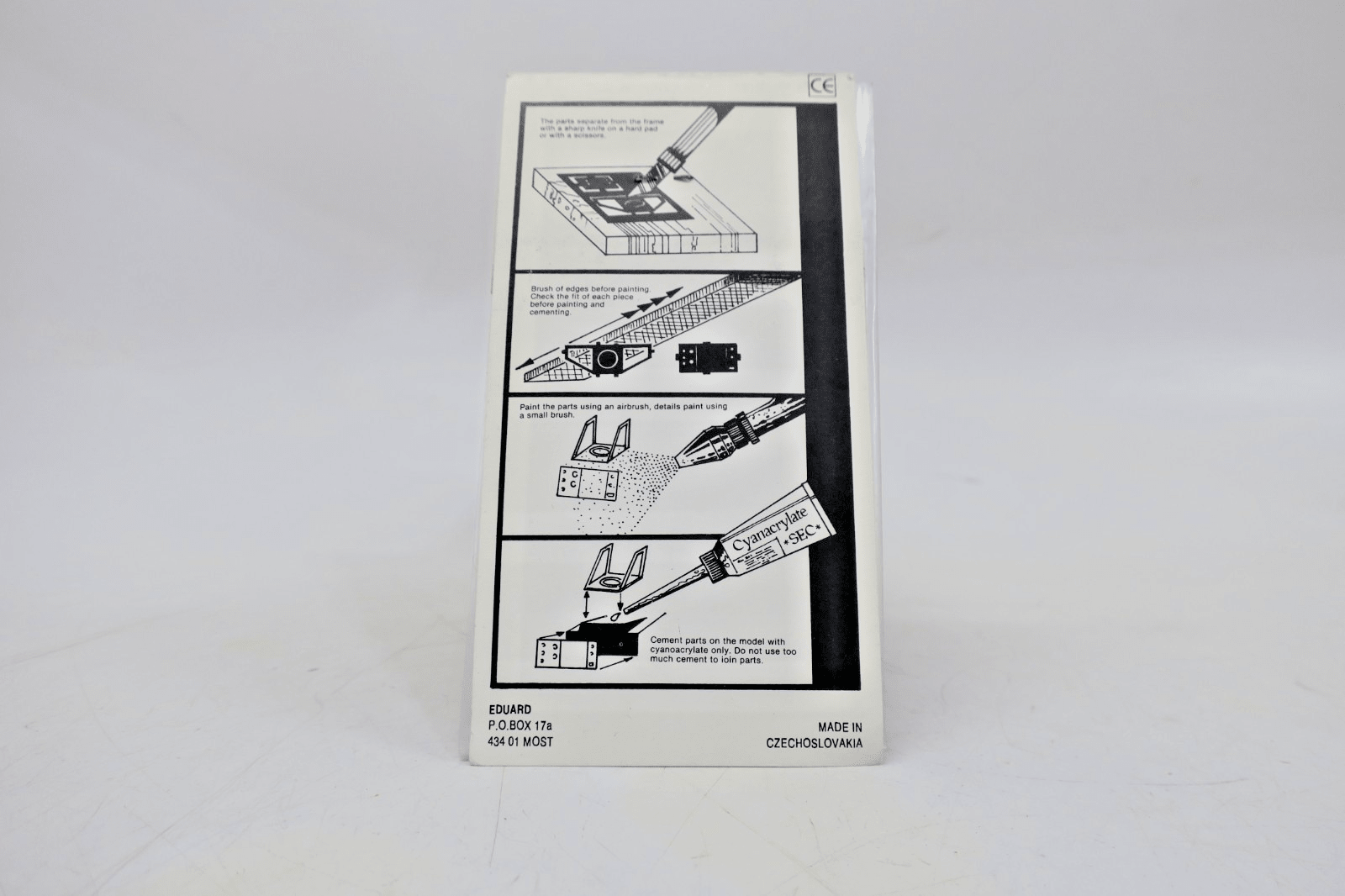 Eduard Photo Etch 1/72 Messerschmitt ME 110 C - D Detail Set 72 - 071 - WISE GUYS HOBBIES LLC